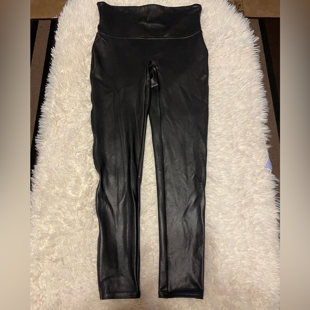 Spanx Faux Leather Leggings